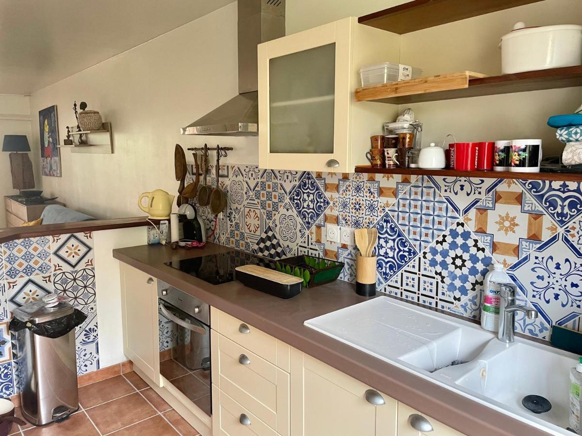 Cauris Lodge Du Marisol Vue Mer Acces Direct Plage Avec Citerne D Eau ル・ゴジエ エクステリア 写真
